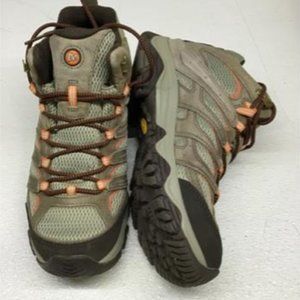 Merrell Women's Moab 3 Mid Waterproof Hiking Boot, Bungee Cord, 9.5 Wide *New*